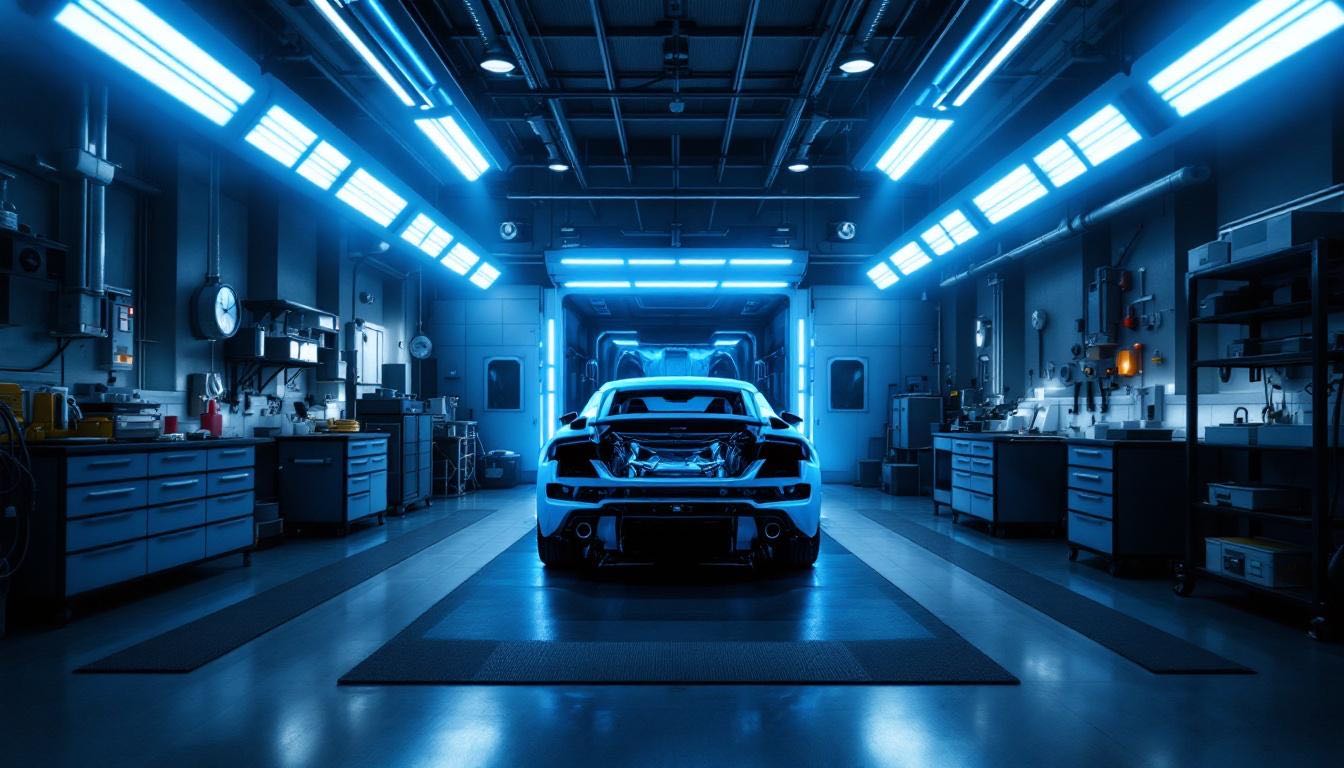 Profesjonalny warsztat blacharsko-lakierniczy